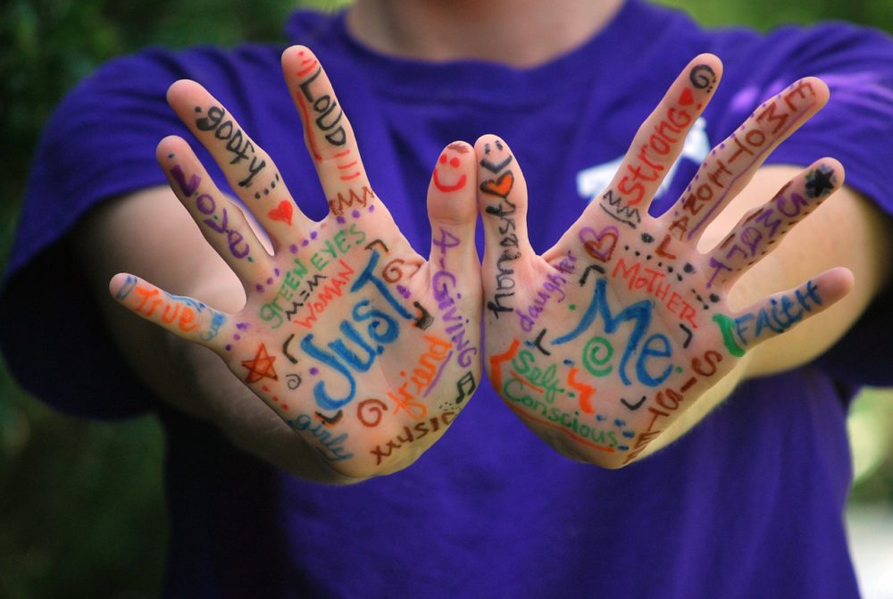 student hands of hope